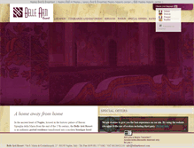 Tablet Screenshot of belleartiresort.com